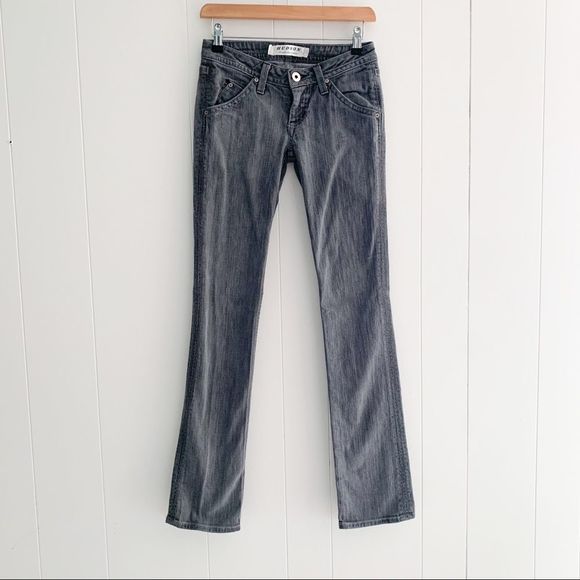 Hudson Low Rise Skinny Jeans in Smoke - Picture 2 of 10